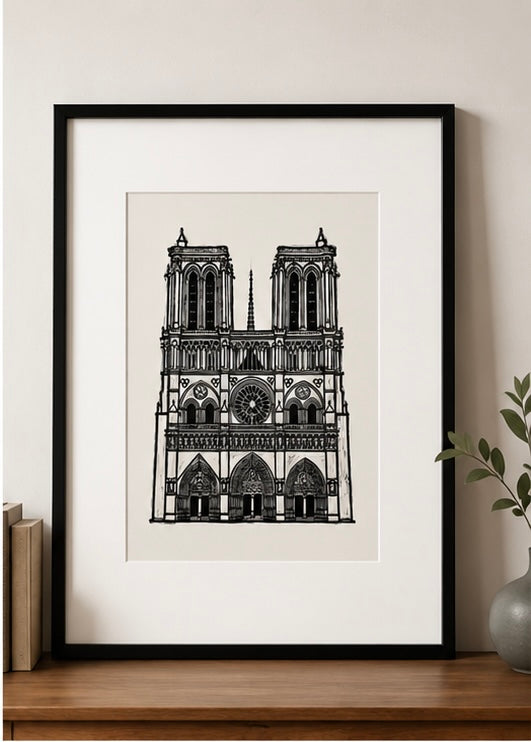 Notre-Dame — Grabado Edición Limitada