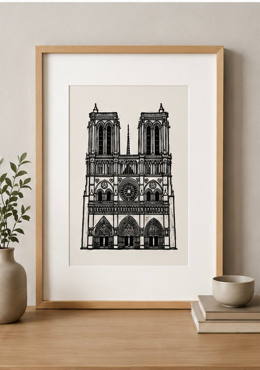 Notre-Dame — Grabado Edición Limitada