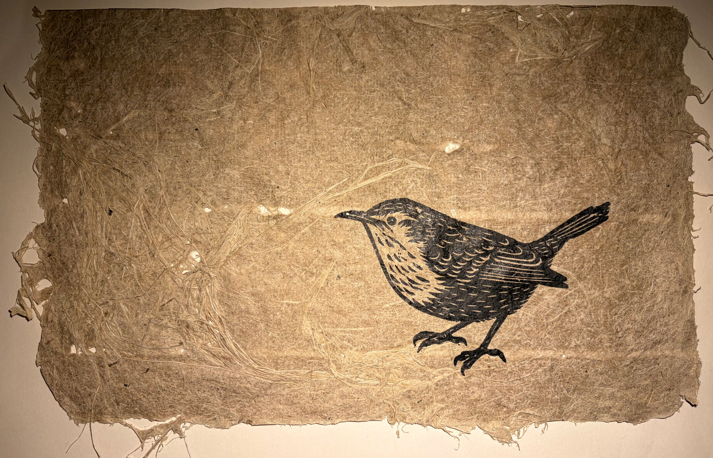 Arraigo 2 — Grabado sobre Papel Vegetal