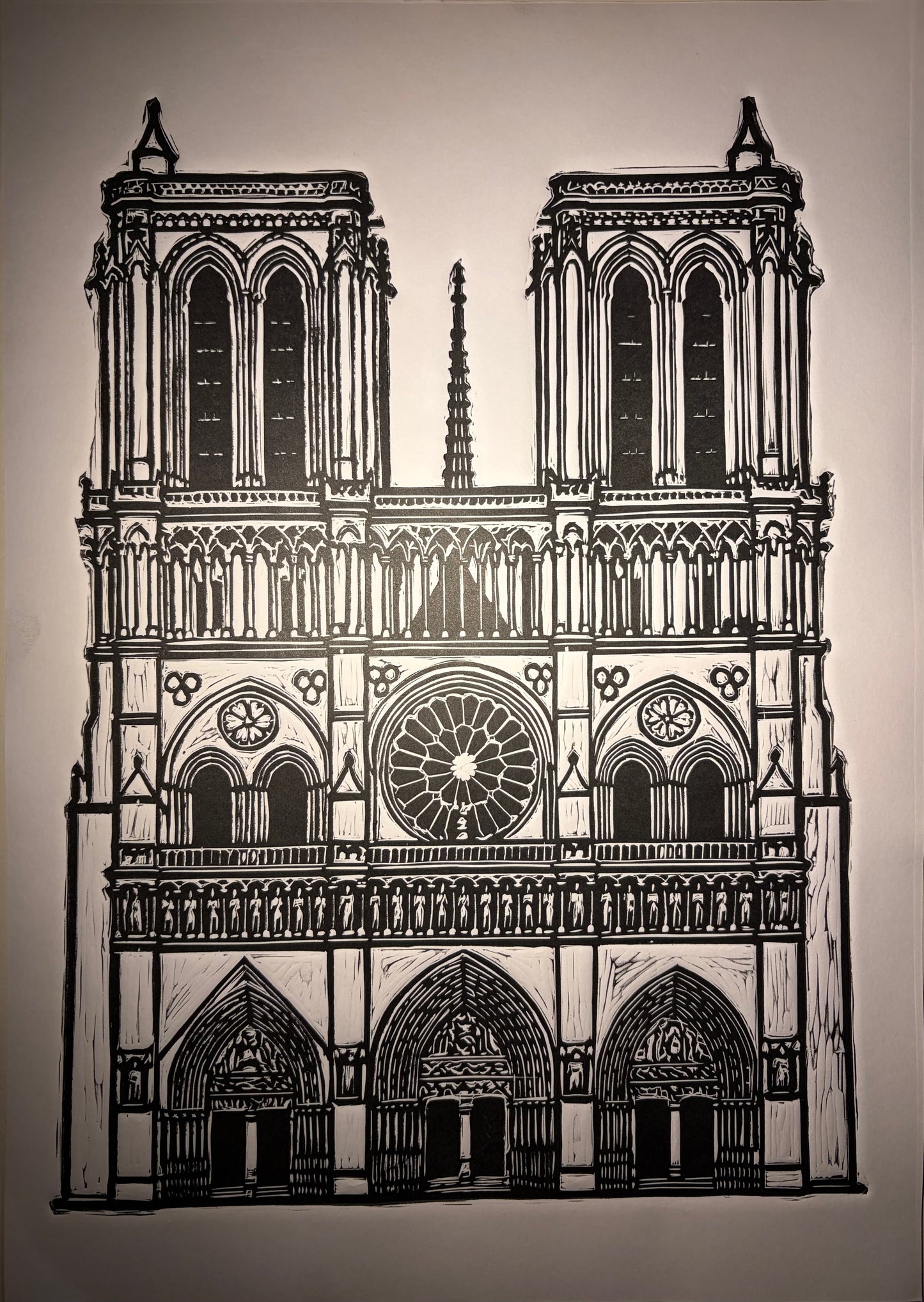 Notre-Dame — Grabado Edición Limitada